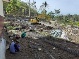 Update Pembangunan Gedung Serbaguna TK Negeri